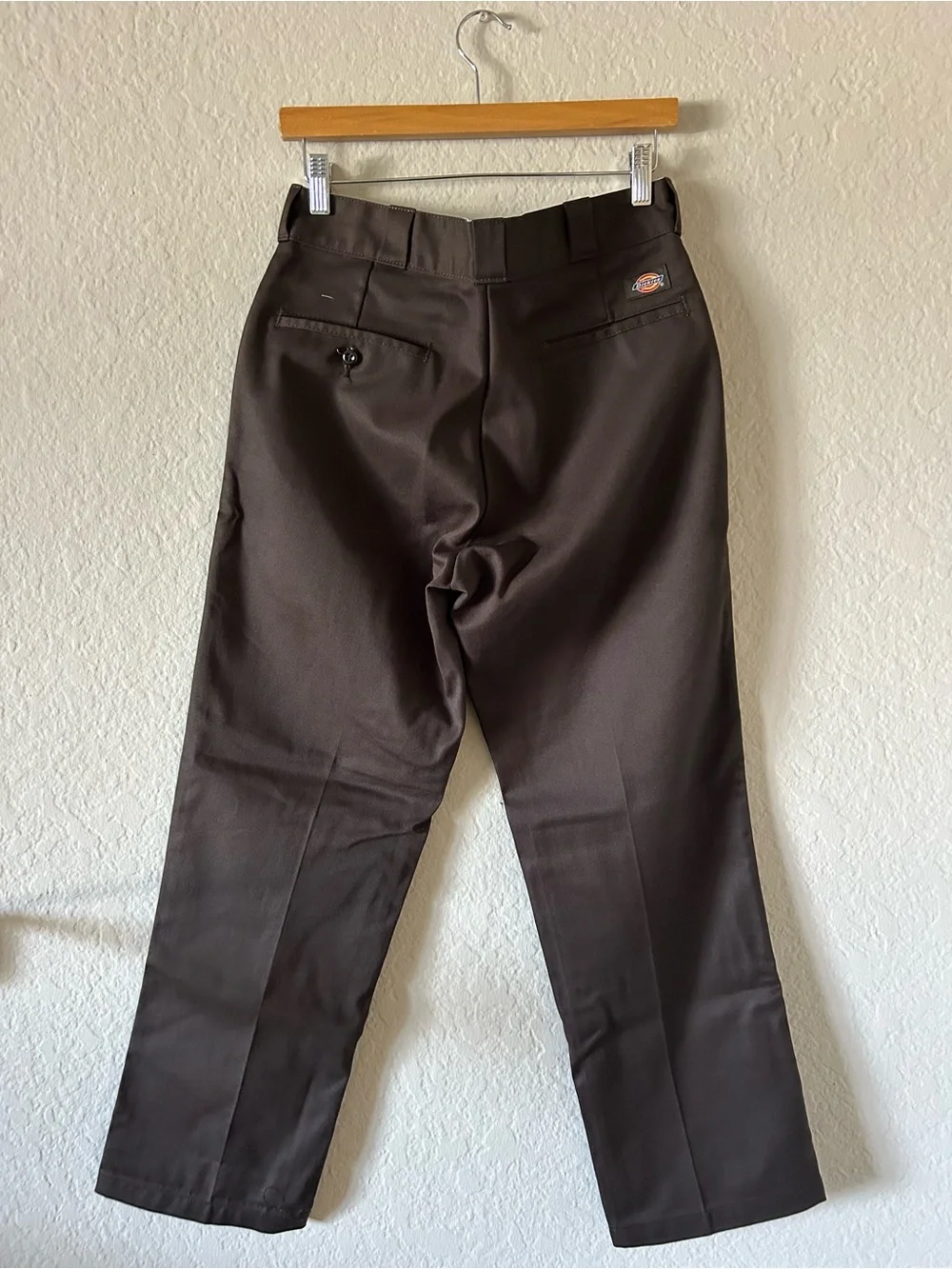 Dickies Men's Dark Brown Chino Pants
